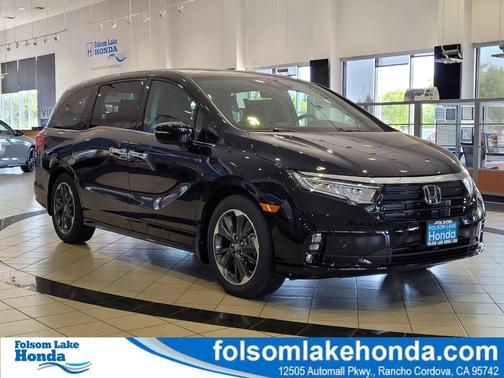 Crystal Black Pearl 2023 Honda Odyssey Elite