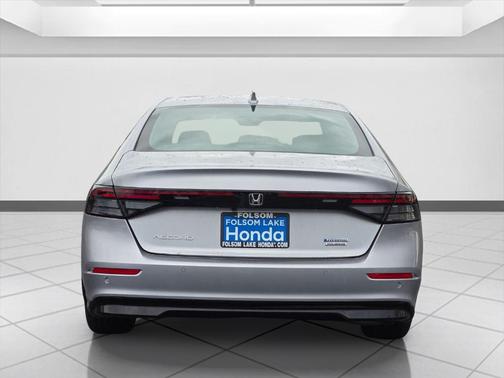 Solar Silver Metallic 2026 Honda Accord Hybrid Touring