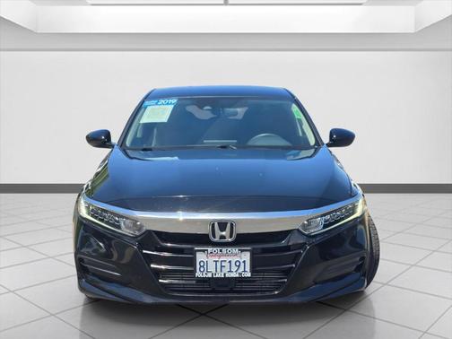 Black 2019 Honda Accord LX