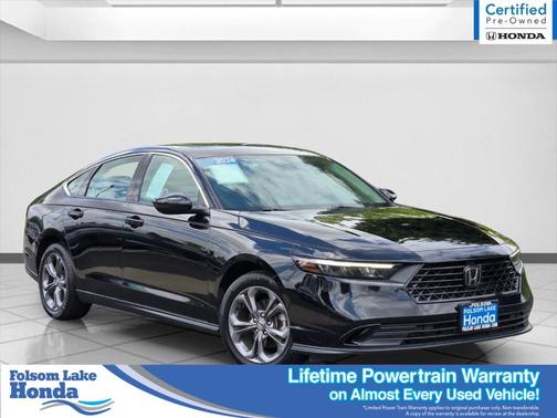 Blue 2024 Honda Accord EX