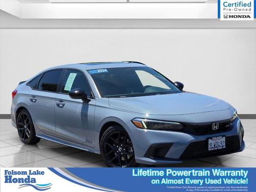 Gray 2024 Honda Civic Si Base