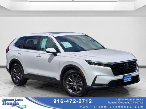Platinum White 2026 Honda CR-V EX-L