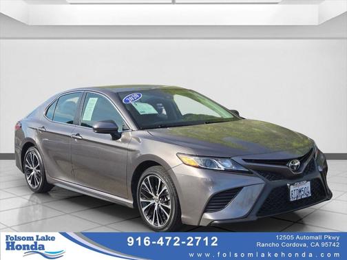 Gray 2020 Toyota Camry SE