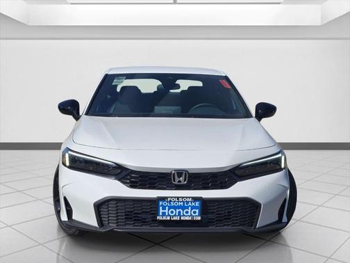 Platinum White Pearl 2026 Honda Civic Sport