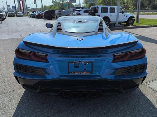 Riptide Blue Metallic 2025 Chevrolet Corvette Z06