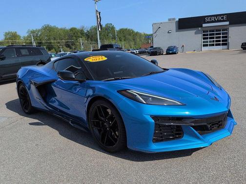 Riptide Blue Metallic 2025 Chevrolet Corvette Z06