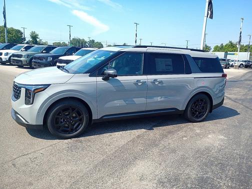 Ceramic Silver 2026 Kia Carnival SX Prestige