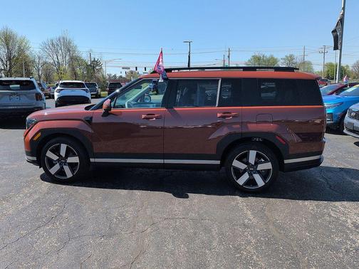 Terracotta Orange 2024 Hyundai SANTA FE Limited