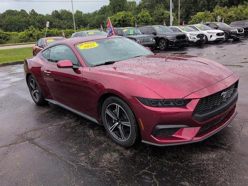 Molten Magenta Metallic Tri-coat 2025 Ford Mustang EcoBoost