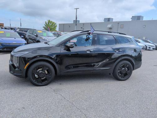 Ebony Black 2026 Kia Sportage X-Line