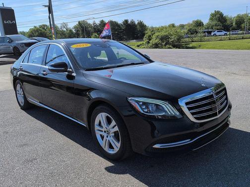Black 2019 Mercedes-Benz S-Class 4MATIC