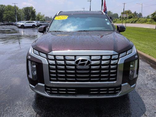 Sierra Burgundy 2023 Hyundai PALISADE Calligraphy