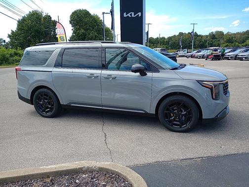 Ceramic Silver 2026 Kia Carnival Hybrid SX