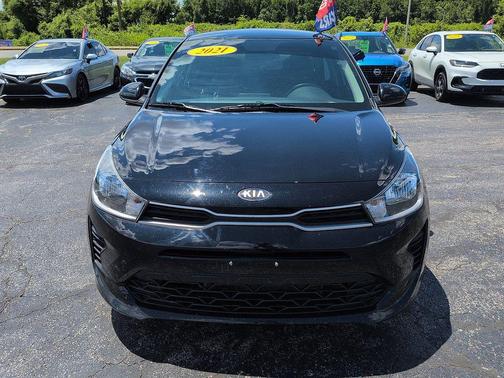 Aurora Black 2021 Kia Rio LX