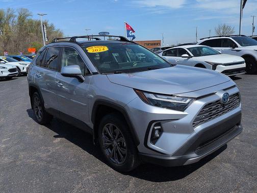 Silver Sky Metallic 2024 Toyota RAV4 Hybrid Limited