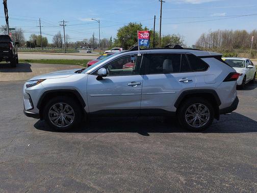 Silver Sky Metallic 2024 Toyota RAV4 Hybrid Limited