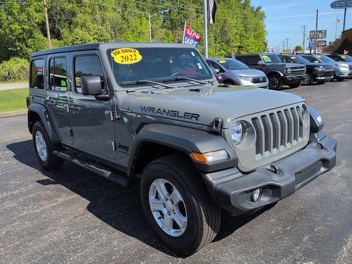 Sting-Gray Clearcoat 2022 Jeep Wrangler Unlimited Sport