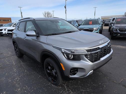 Steel Gray 2026 Kia Seltos EX