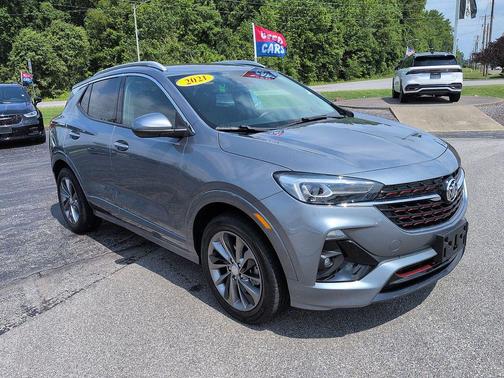 Satin Steel Metallic 2021 Buick Encore GX Essence
