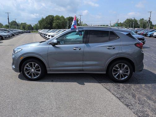 Satin Steel Metallic 2021 Buick Encore GX Essence