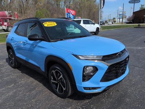 Fountain Blue 2023 Chevrolet Trailblazer RS