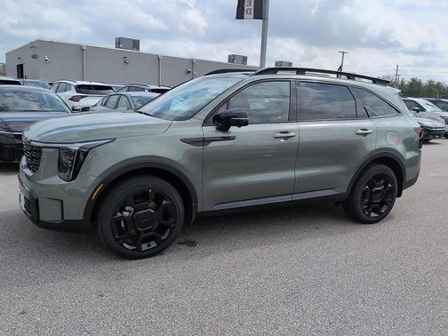 Jungle Green 2026 Kia Sorento SX
