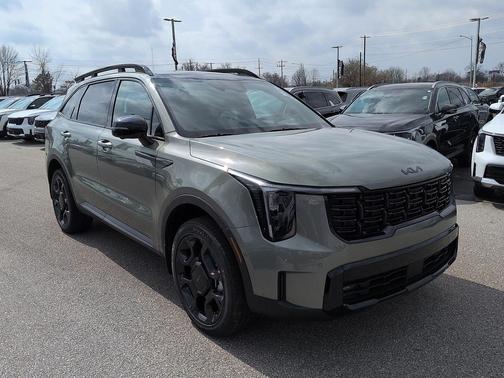 Jungle Green 2026 Kia Sorento SX