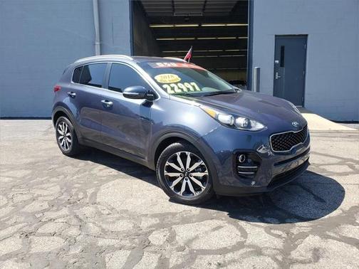 Pacific Blue 2018 Kia Sportage EX