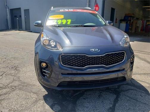 Pacific Blue 2018 Kia Sportage EX