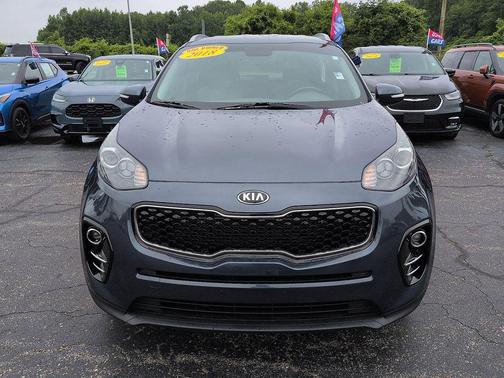 Pacific Blue 2018 Kia Sportage EX