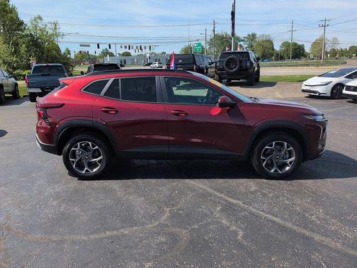 Crimson Metallic 2024 Chevrolet Trax LT