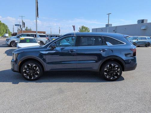 Midnight Lake Blue 2025 Kia Sorento EX
