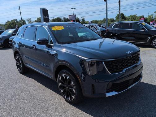 Midnight Lake Blue 2025 Kia Sorento EX