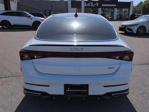 Glacial White Pearl 2024 Kia K5 GT-Line