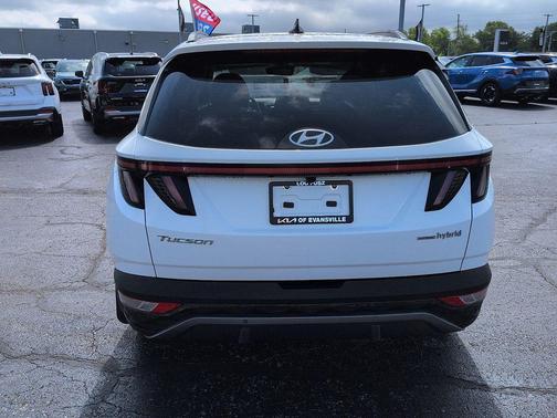 Quartz White 2022 Hyundai TUCSON Hybrid Limited