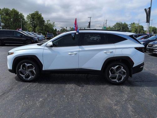 Quartz White 2022 Hyundai TUCSON Hybrid Limited
