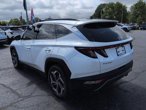 Quartz White 2022 Hyundai TUCSON Hybrid Limited