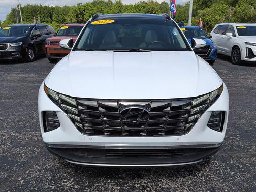 Quartz White 2022 Hyundai TUCSON Hybrid Limited