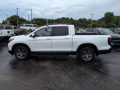 Platinum White Pearl 2022 Honda Ridgeline RTL-E