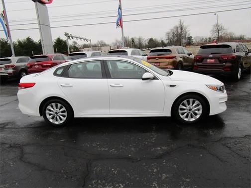 Snow White Pearl 2016 Kia Optima EX