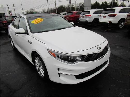 Snow White Pearl 2016 Kia Optima EX