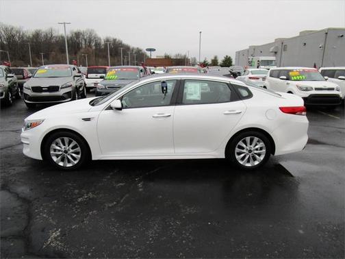 Snow White Pearl 2016 Kia Optima EX