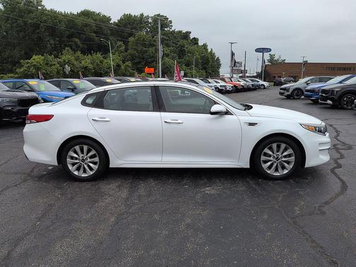 Snow White Pearl 2016 Kia Optima EX