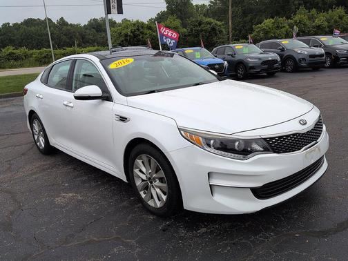 Snow White Pearl 2016 Kia Optima EX