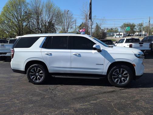 Summit White 2021 Chevrolet Tahoe LT