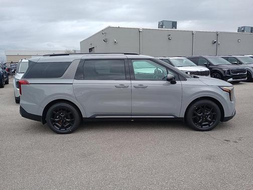 Ceramic Silver 2026 Kia Carnival Hybrid SX