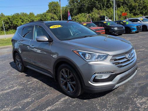 Mineral Gray 2018 Hyundai Santa Fe Sport 2.0L Turbo Ultimate