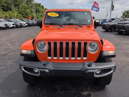 Punkn Metallic Clearcoat 2018 Jeep Wrangler Unlimited Sahara