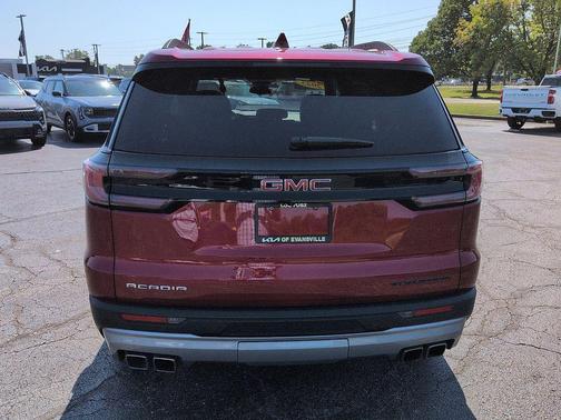 Volcanic Red Tintcoat 2025 GMC Acadia FWD Elevation