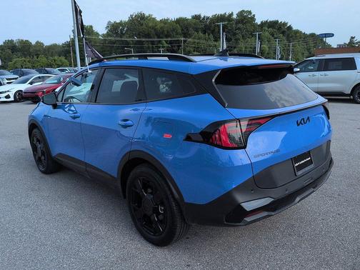 Nebular Blue 2026 Kia Sportage X-Line